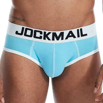Sexy Mens Underwear Briefs Cuecas Calzoncillos Slip Gay Underwear U Convex Pouch Breathable Cotton Male Panties Shorts