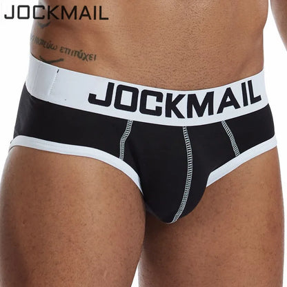 Sexy Mens Underwear Briefs Cuecas Calzoncillos Slip Gay Underwear U Convex Pouch Breathable Cotton Male Panties Shorts