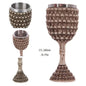 Coolest Gothic Resin Stainless Steel Dragon Goblet