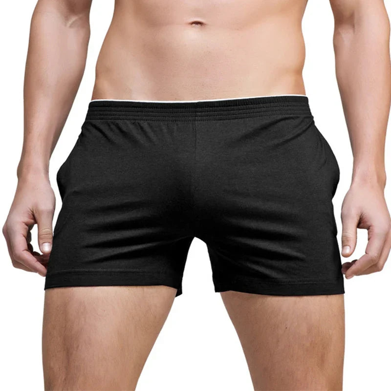 Superbody Breathable Men's Underwear Boxer Shorts Men Pajamas Soft Comfortable Shorts Men Boxers Lounge Sleep Wear