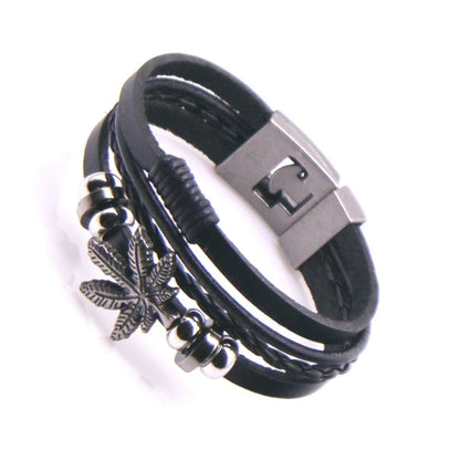 High Quality Anchor Bracelets Men Charm Nautical Survival Rope Chain Bracelet Stainless Steel Bracelet Wrap Metal Sport Hooks