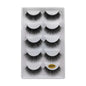 SHIDISHANGPIN 3/5/16 Pairs Natural Long False Eyelashes Dramatic Fluffy 3D Mink Lashes Wispy Wholesale Eye Lashes Thick Cils