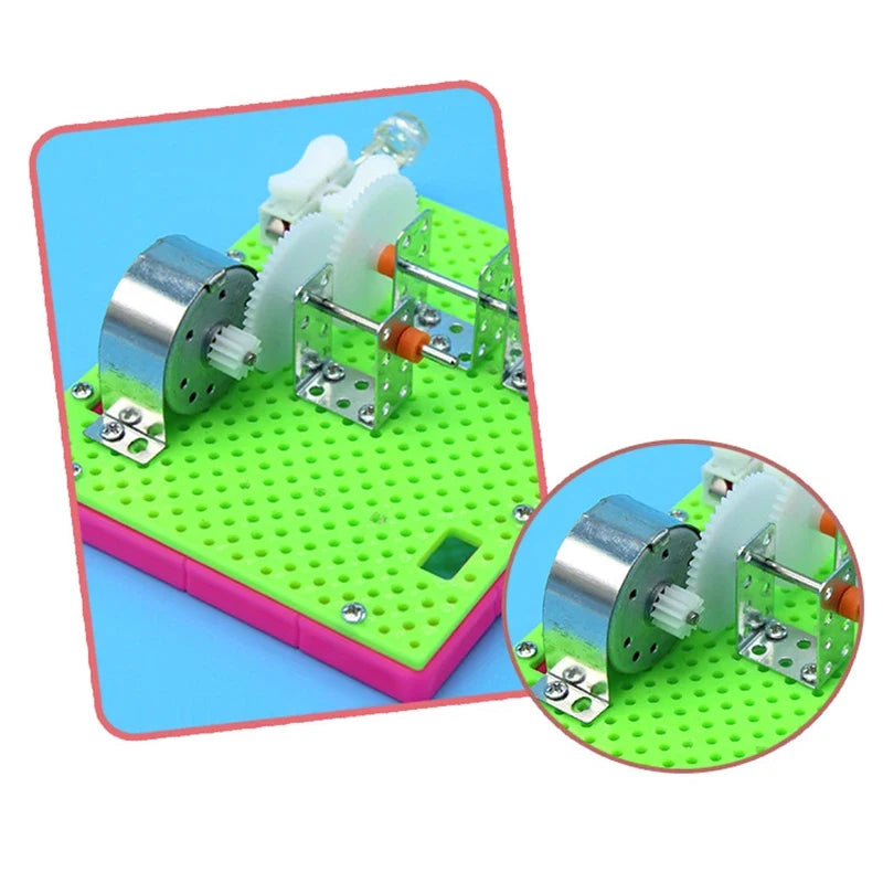 DIY Hand Crank Generator Model – Educational Science Toy for Kids