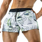 New Running Shorts Men Swimwear Men Swimsuit 2021 Swimming Trunks Short Quick-drying Sexy Mens exy Mens Swim Briefs Beach Shorts