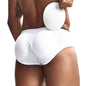 JOCKMAIL Sexy Men padded hip and butt underwear push up cup bulge enhancing underwear gay men underwear briefs includes 2 pads