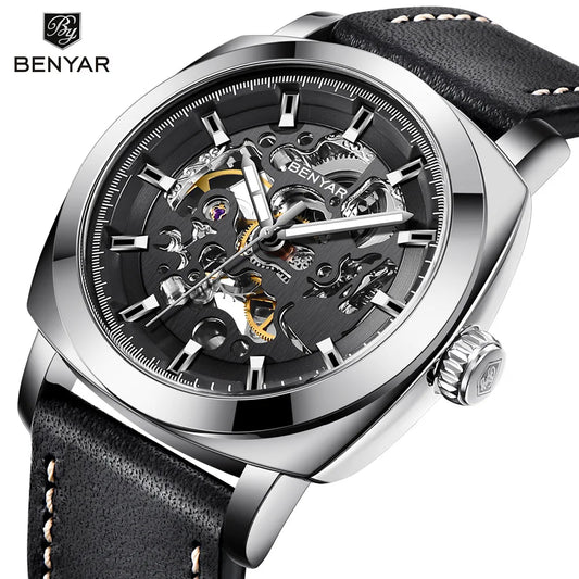 Men's Automatic Mechanical Business Watch – Waterproof Wristwatch