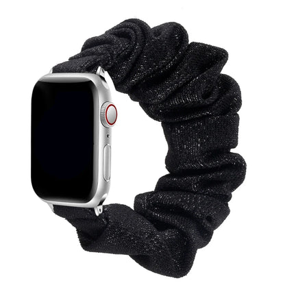 Apple Watch Scrunchie Band, Elastic Prints & Shimmer