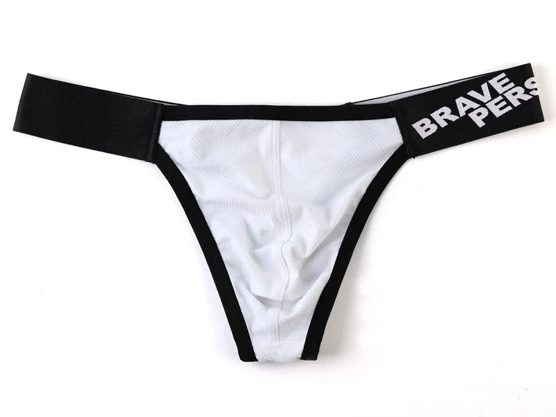 BRAVE PERSON Sexy Bikini Underwear Men Briefs Thongs Young and Fashion Breathable Underpants Briefs for Man
