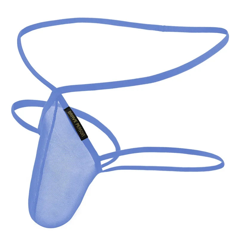 BRAVE PERSON Transparent Men's Thong