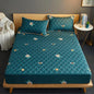 Bonenjoy Quilted Waterproof Fitted Sheet with Elastic Queen King Size