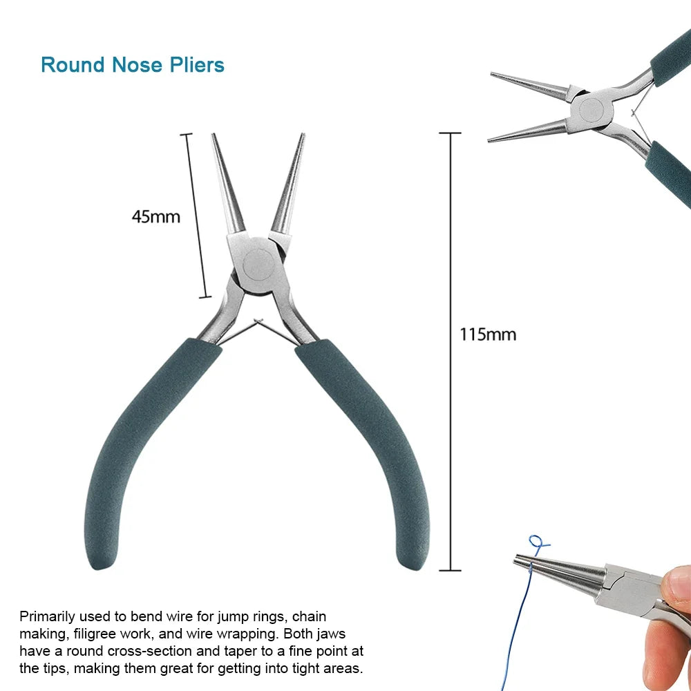 12 Style Exclusive High Quality Stainless Steel Pliers Jewelry Making