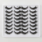 SHIDISHANGPIN 3/5/16 Pairs Natural Long False Eyelashes Dramatic Fluffy 3D Mink Lashes Wispy Wholesale Eye Lashes Thick Cils