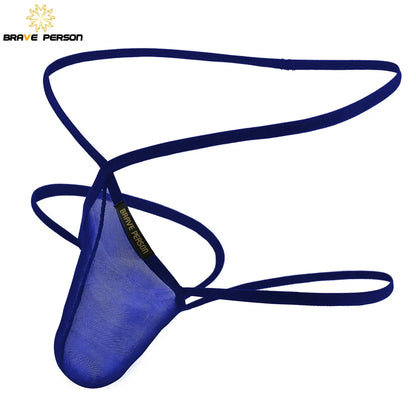 BRAVE PERSON Transparent Men's Thong