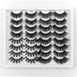 SHIDISHANGPIN 3/5/16 Pairs Natural Long False Eyelashes Dramatic Fluffy 3D Mink Lashes Wispy Wholesale Eye Lashes Thick Cils