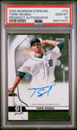Graded 2020 Topps Bowman Sterling Tarik Skubal #TS Prospects Autographs Rookie RC Baseball Card PSA 10 Gem Mint