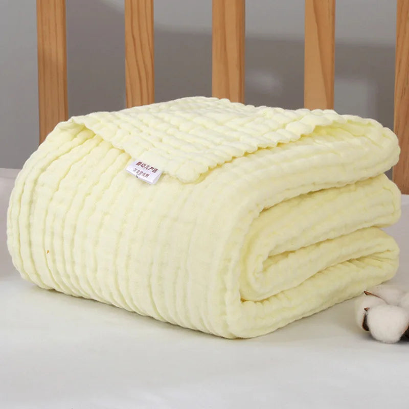 Baby Swaddle Blanket Muslin Newborn Wrap for Child Kids Boys Girls