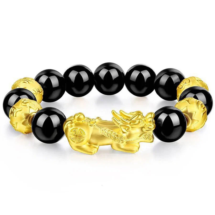 Feng Shui Men's Lucky Prayer Beads Bracelet for Men Women