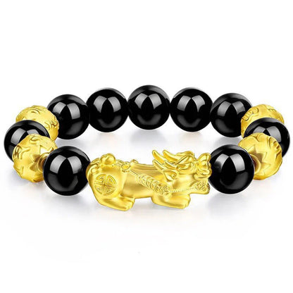 Feng Shui Men's Lucky Prayer Beads Bracelet for Men Women