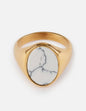 Howlite Stone Ring