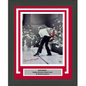 Framed Autographed/Signed Bobby Bob Knight Chair Throw Indiana Hoosiers 16x20 College Basketball Photo Beckett BAS COA