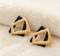 Minimalist Geometric Pendant & Earring Set