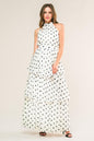 ALONG THE SHORELINE WOVEN MAXI DRESS
