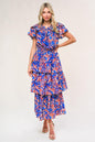 BACK TO FUN WOVEN MIDI DRESS