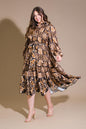 CELESTIAL BEAUTY WOVEN MIDI DRESS