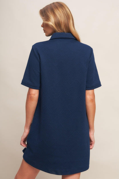 DOWNTOWN COOL KNIT MINI DRESS