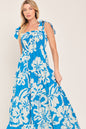 TROPICALLY YOURS WOVEN MAXI DRESS