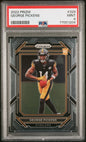 Graded 2022 Panini Prizm George Pickens #329 Rookie RC Football Card PSA 9 Mint