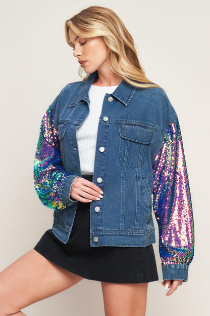WALKING THE WALK DENIM JACKET