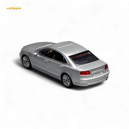MOTORHELIX Audi A8 D3 Facelift Silver 1:64