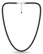Black Obsidian Beaded Necklace
