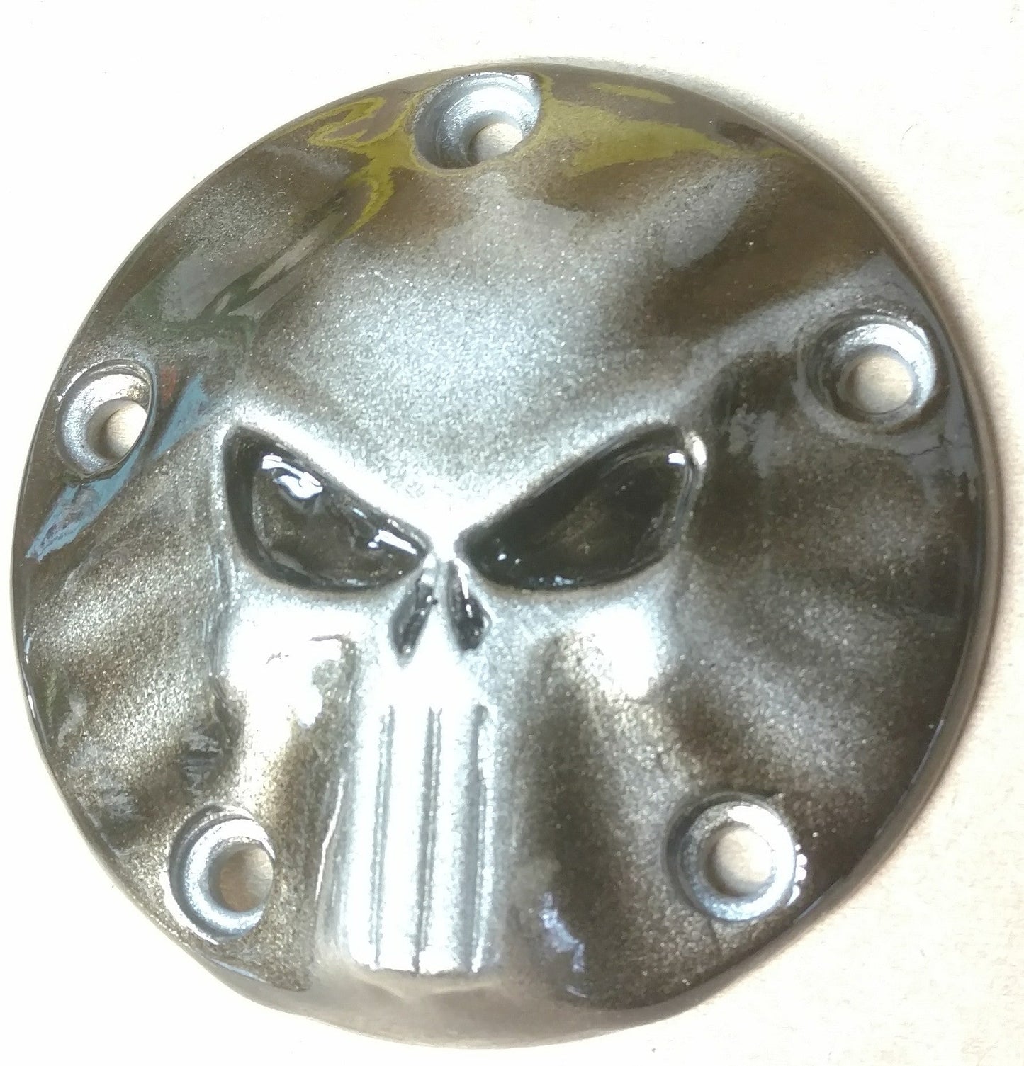 Punisher pushing through Harley points cover