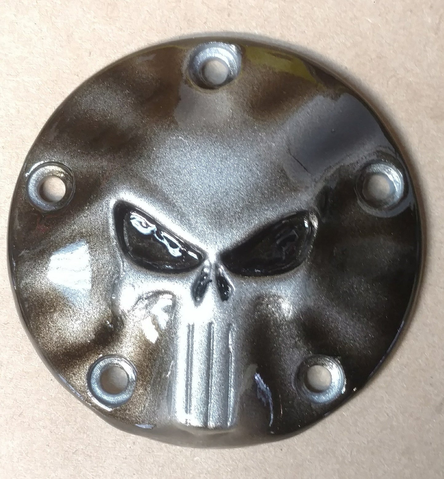 Punisher pushing through Harley points cover