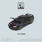 Cool ART Nissan Skyline GT-R R32 With Openable Hood - Gold Rims 1:64