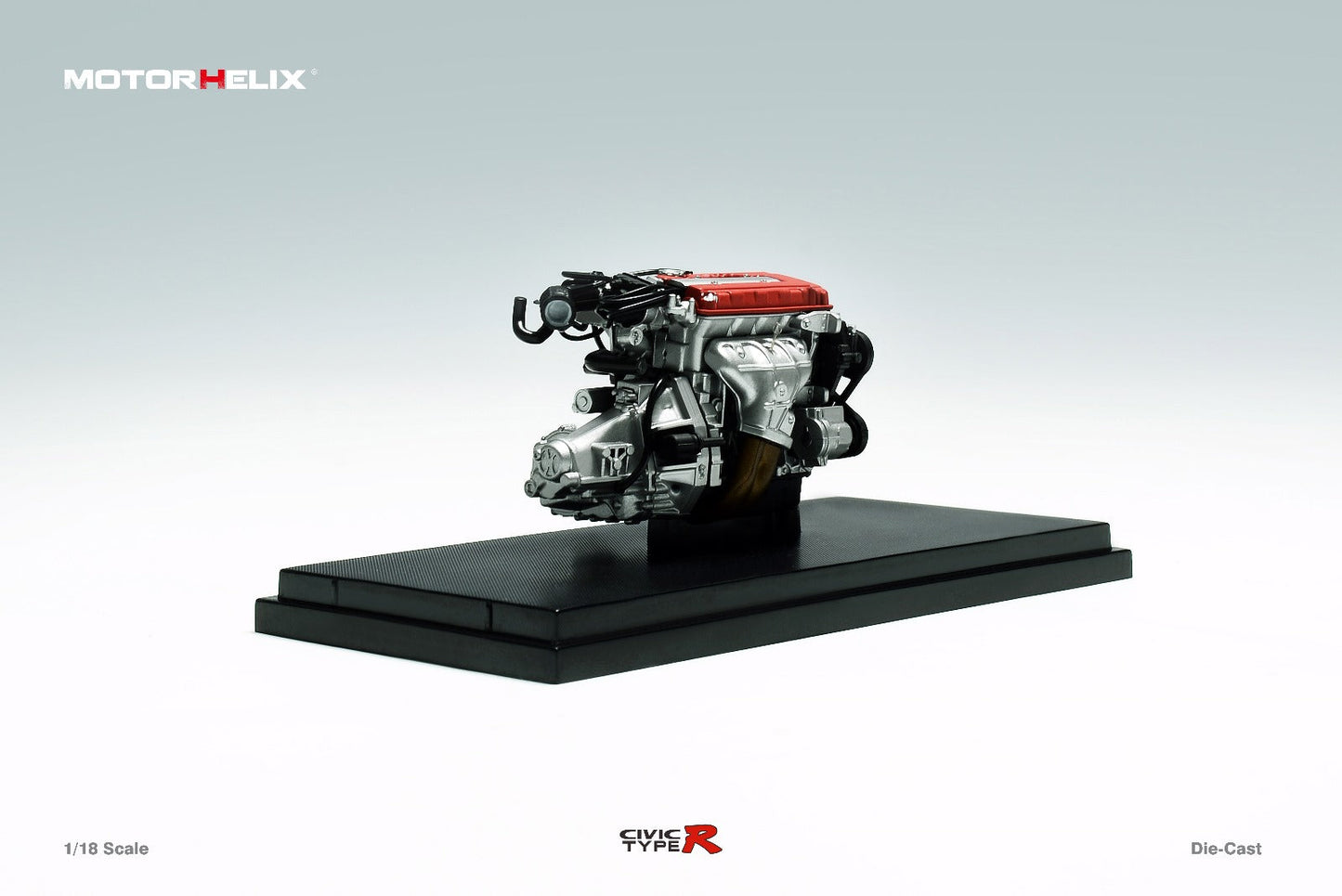 MOTORHELIX Honda Civic Type-R EK9 Silver 1:18