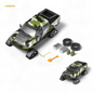 GCD Toyota Tacoma Snow Version Green Camo 1:64
