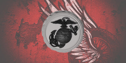23.5+ USMC themed fuel cap assembly