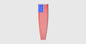 08+ touring console insert American flag