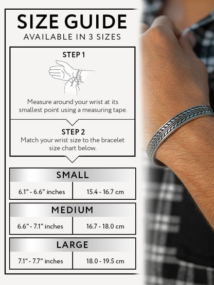Native Feather Cuff Bracelet