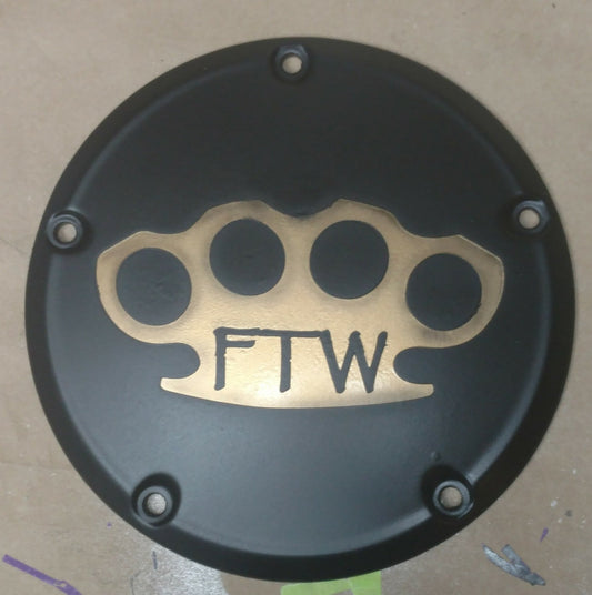 Harley Brass knuckles FTW Derby cover