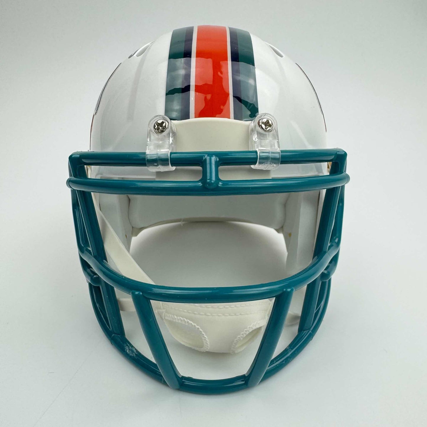 Autographed/Signed Ricky Williams Miami Dolphins Mini Football Helmet JSA COA