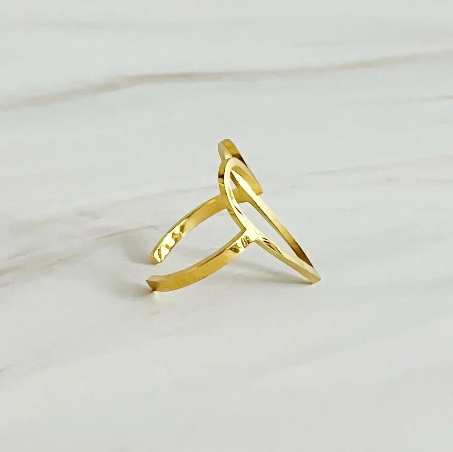 Open Heart Lovely Ring