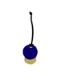 Purple Heart Day Support Tag + Black Leather Strap
