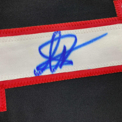 Autographed/Signed Petr Yan UFC MMA Black Ultimate Fighting Jersey Shirt PSA/DNA COA