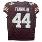 Autographed/Signed Harold Fannin Jr. Cleveland Football Brown Jersey JSA COA