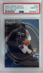 Graded 2020-21 Panini Select Anthony Edwards #300 Blue Retail Rookie RC Basketball Card PSA 10 Gem Mint