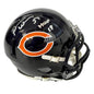 Autographed/Signed Brian Urlacher HOF 18 Chicago Bears Mini Football Helmet JSA COA